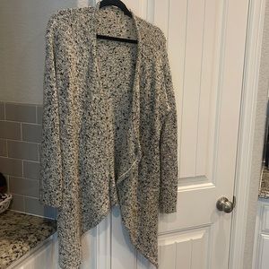 Black and white sweater